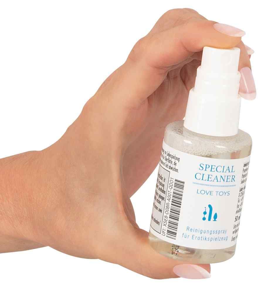 Reinigungsspray für alle Arten von Toys | vegan, eiweißlösend, duftneutral | Lubry