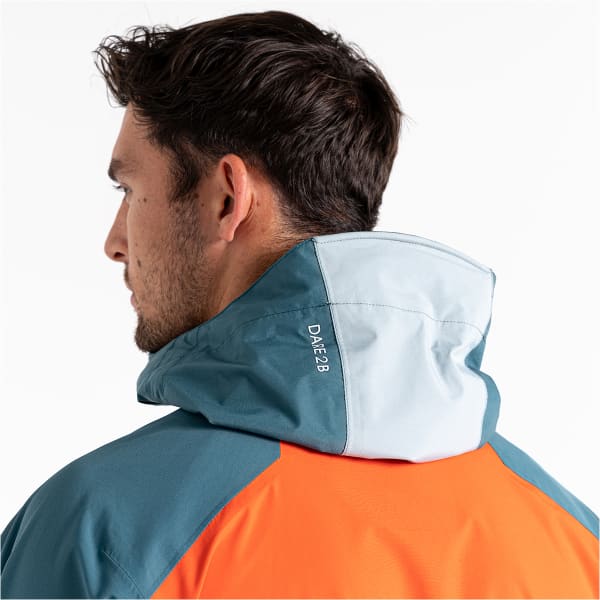 Veste randonnée DARE 2B CORNICE JACKET TRAIL BLAZE/SLATE/MEDITERRANEAN GREEN