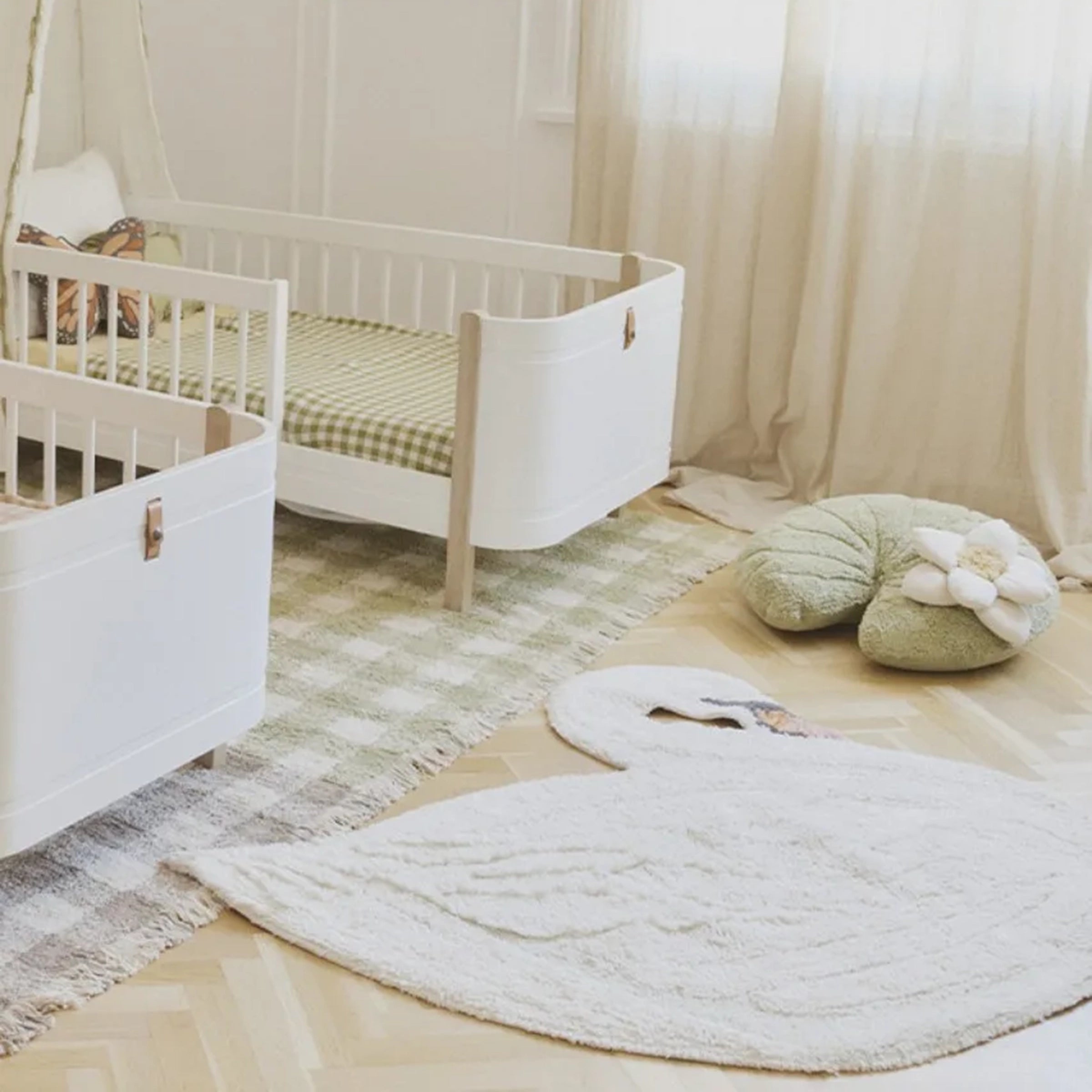 Teppich Schwan Ivory