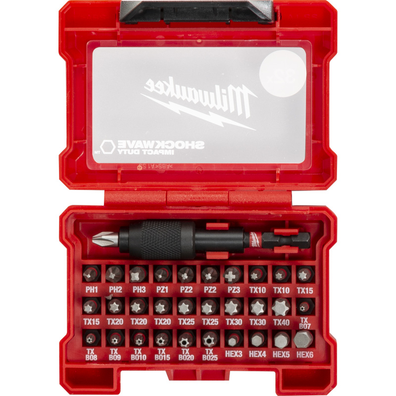 Milwaukee Shockwave bitset 32-delig