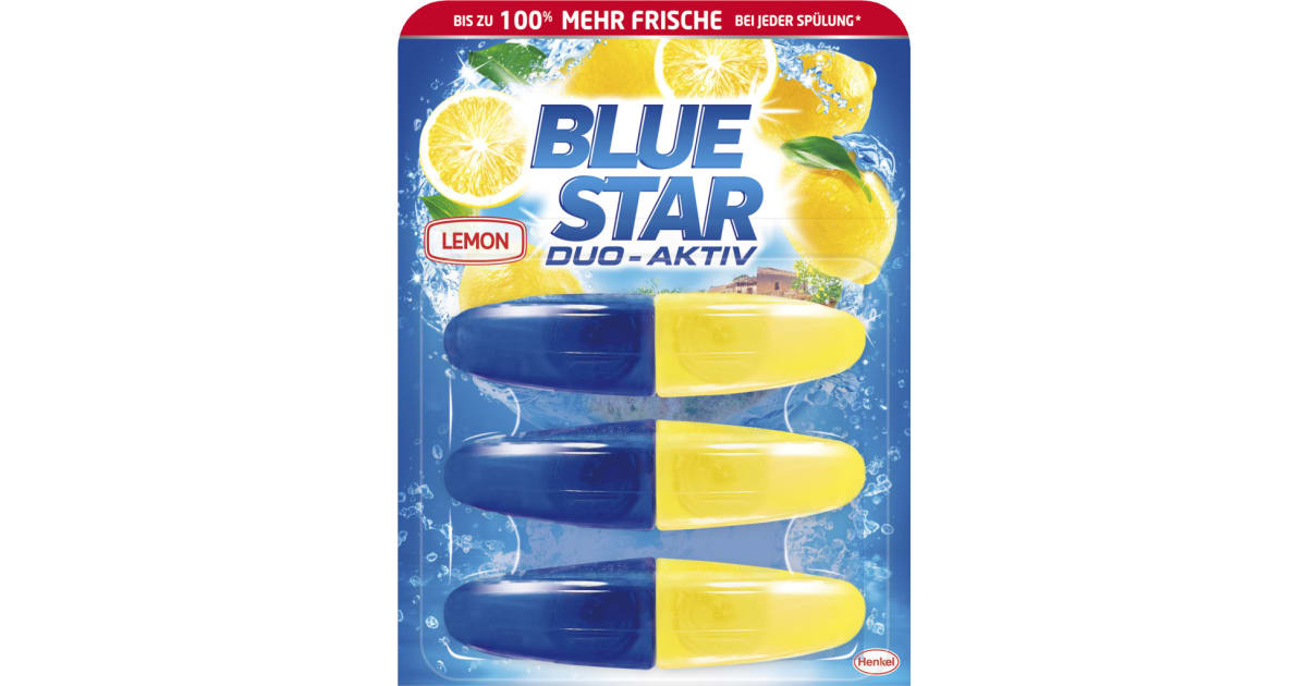 Blue Star Duo Aktiv Lemon 3er-Packung