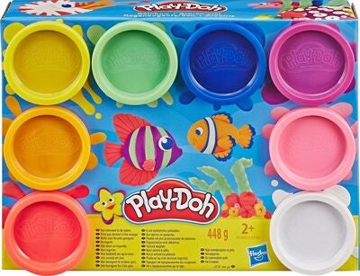 Play-Doh Lekeleire Rainbow 8-pack