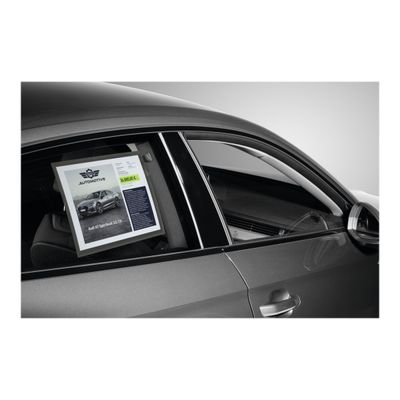 DURABLE Static Cling - Pochette d'affichage pour A4 - fixation vitro statique - gris anthracite