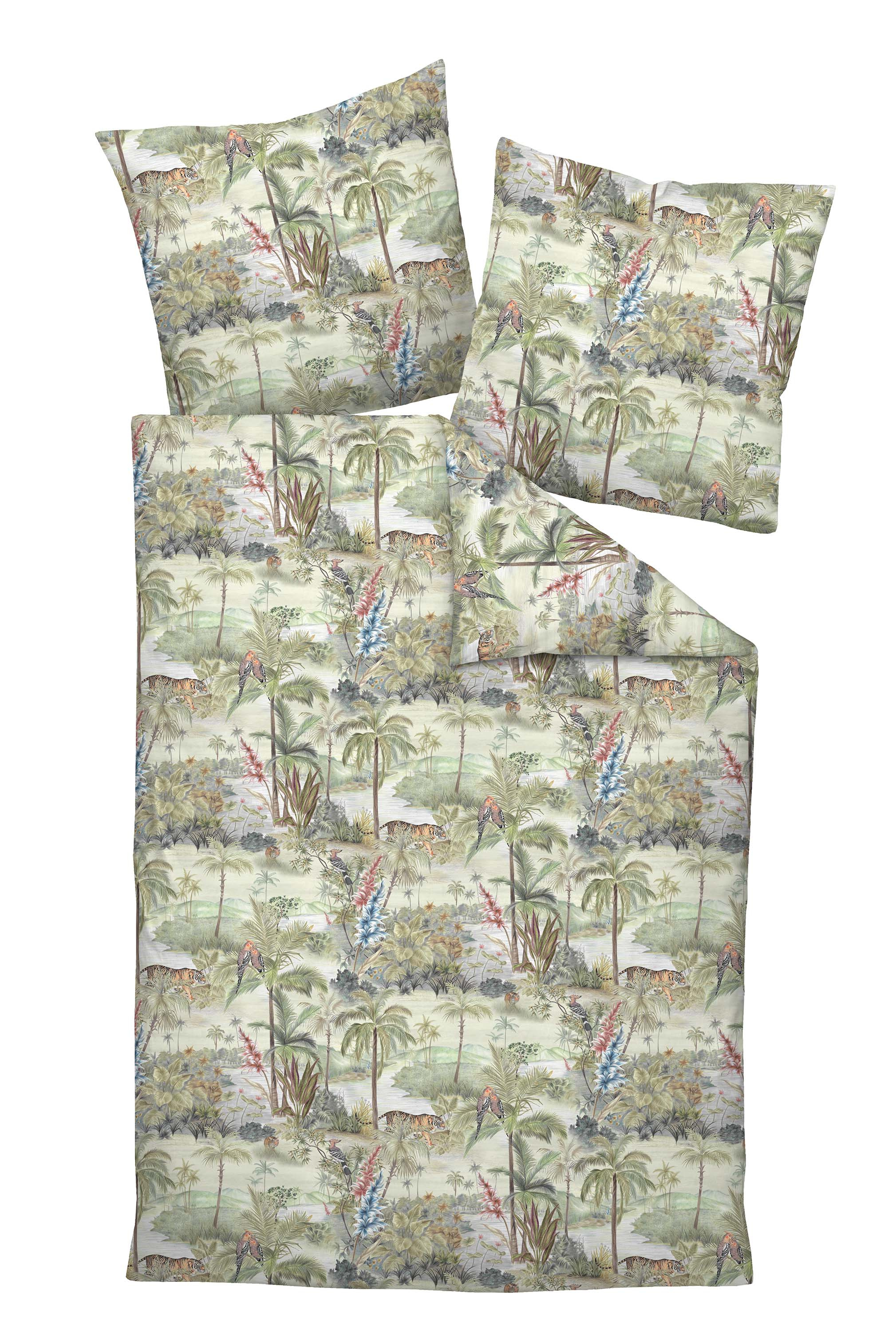 Bettwäsche CARMEN S Jersey 135x200 cm, mit 1 Kissen