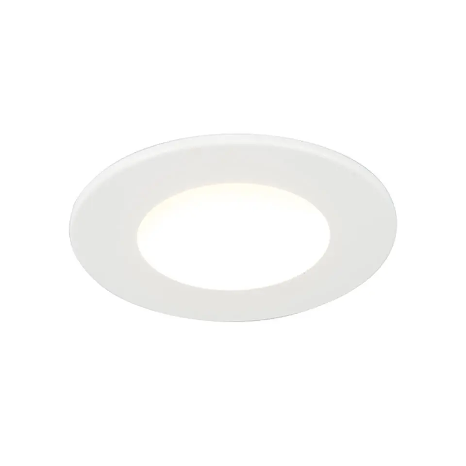 Qazqa inbouwspots blanca wit geïntegreerde led