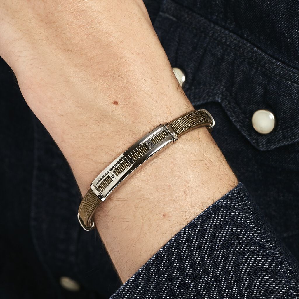 Bracelet Jourdan Kos Acier Blanc