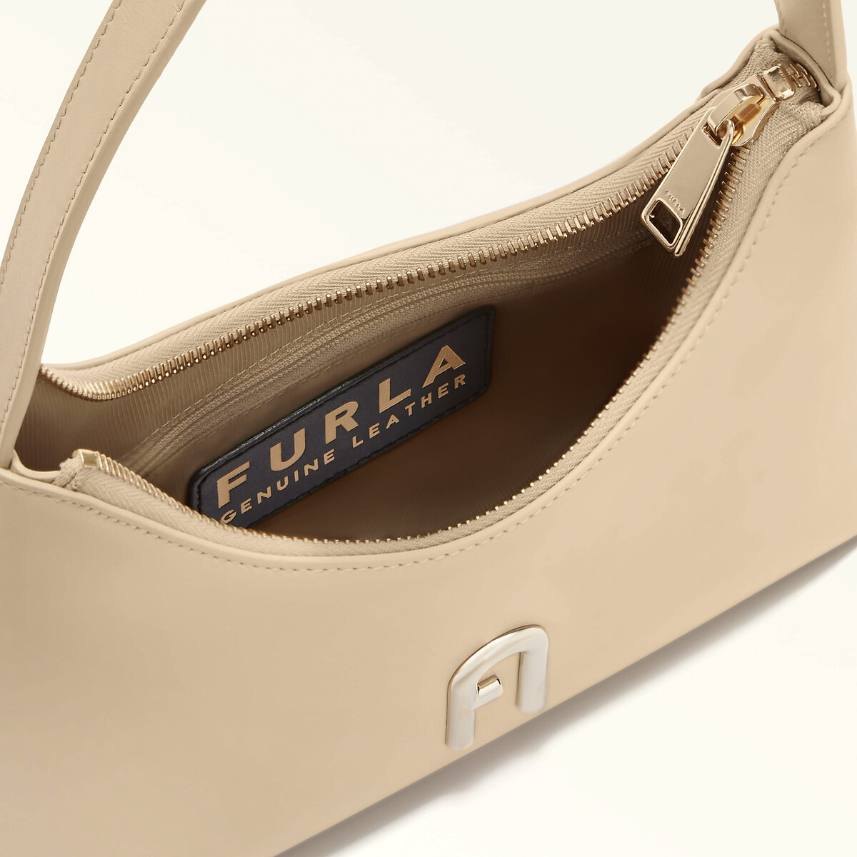 FURLA<br>Mini bolsa de ombro em couro FURLA DIAMANTE