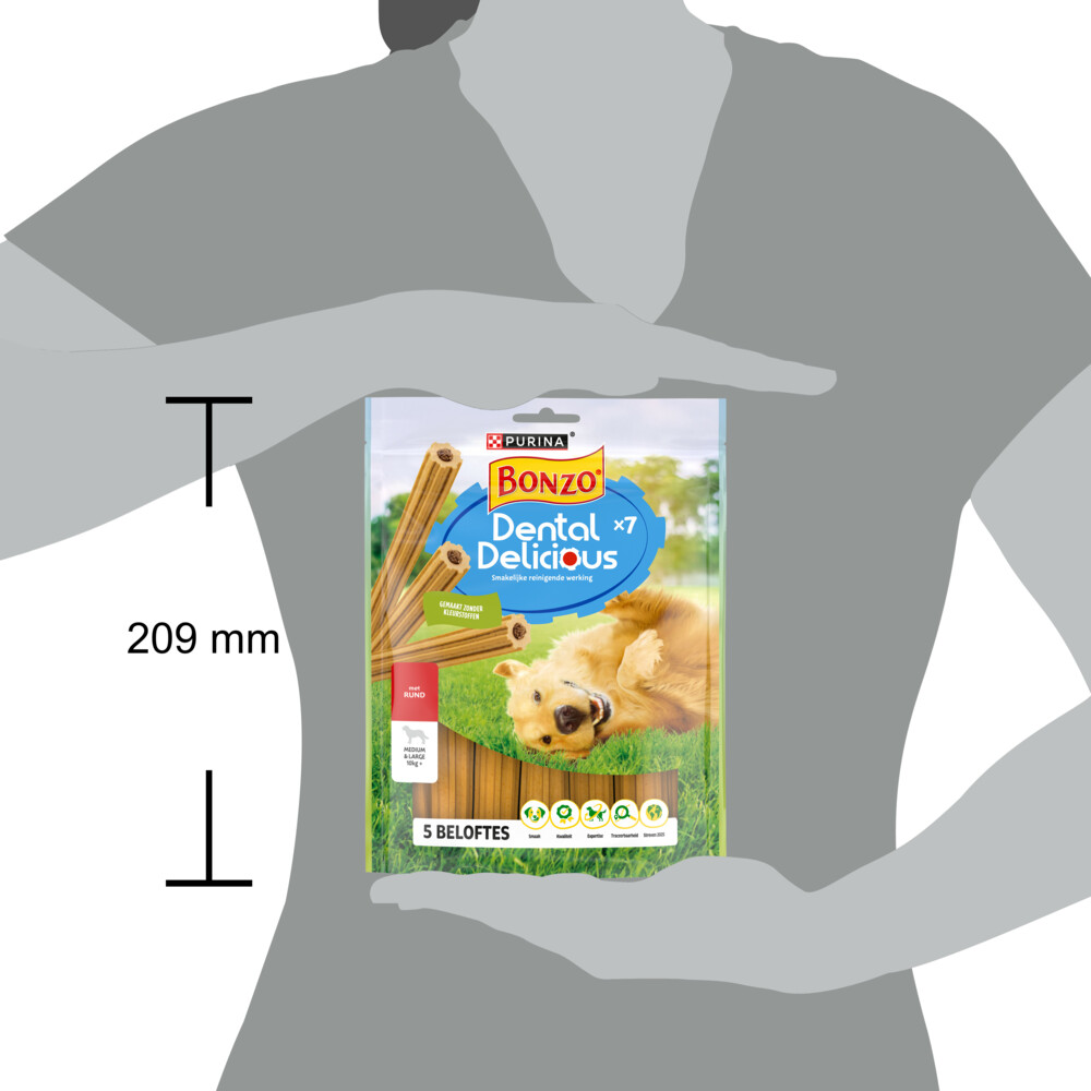 Bonzo Dental Fresh Rund200 gr