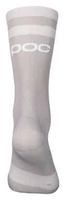 Chaussettes Poc Lure MTB Gris/Blanc