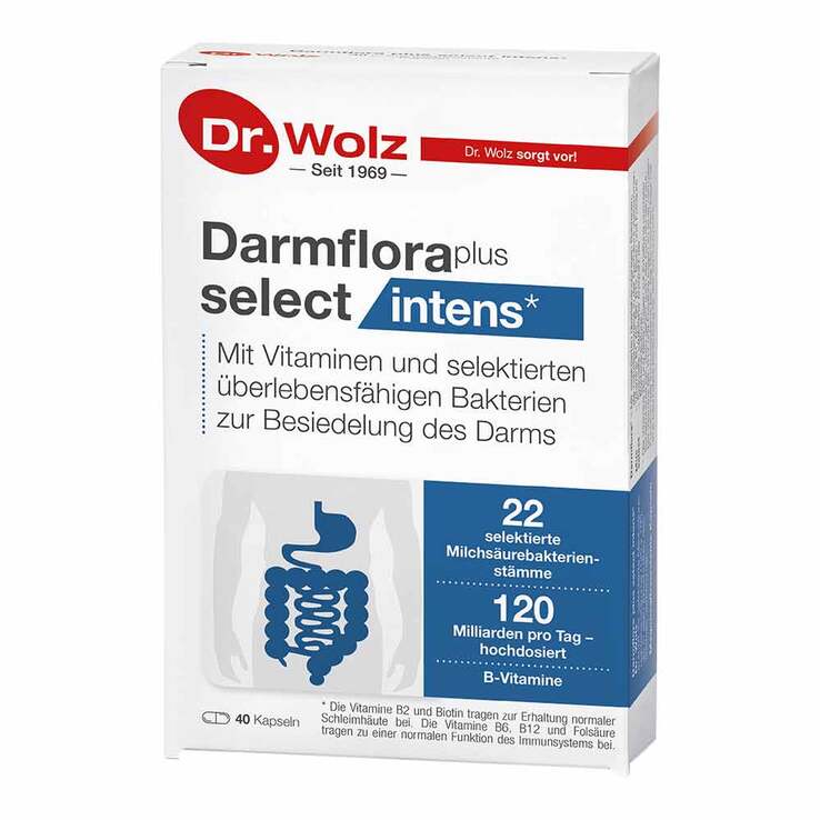 Darmflora plus select intens Kapseln, 40 St