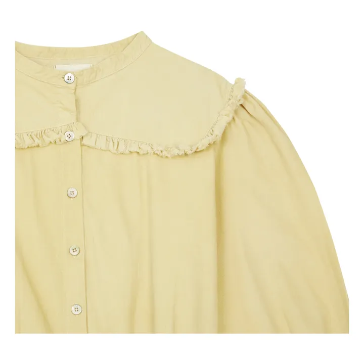 Longlivethequeen Blouse Unie Coton Bio | Vanille