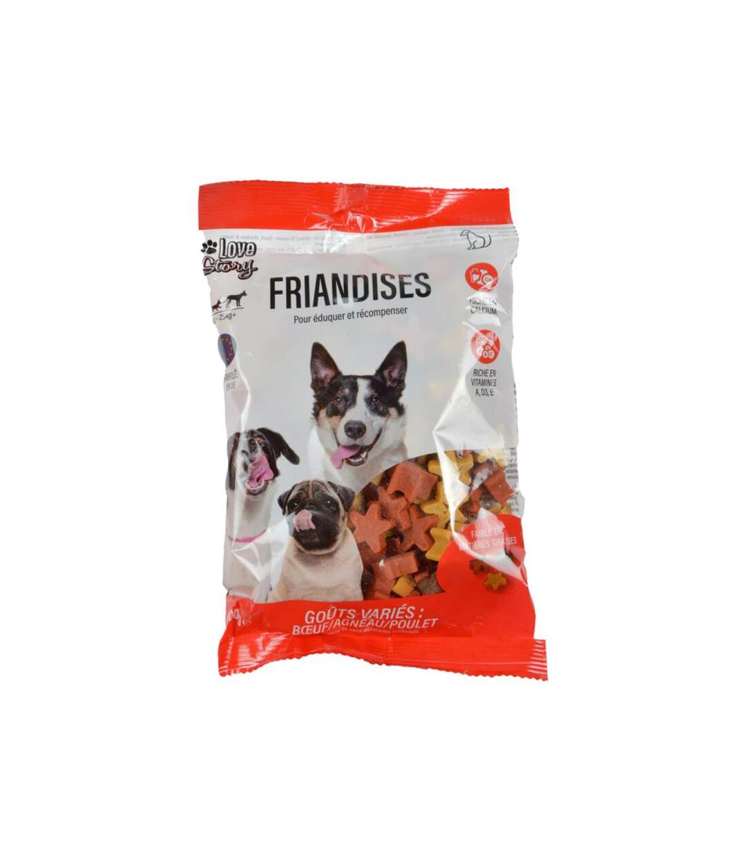 Paris Prix - Friandises Pour Chien goûts Variés 200g Multicolore