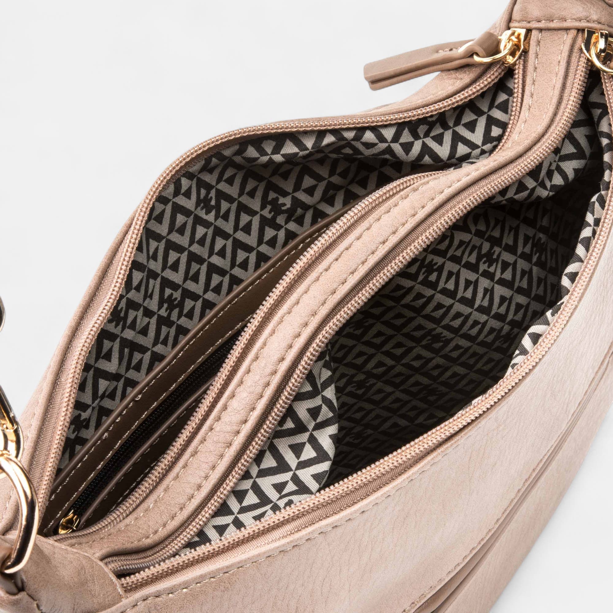 Sac à main taupe