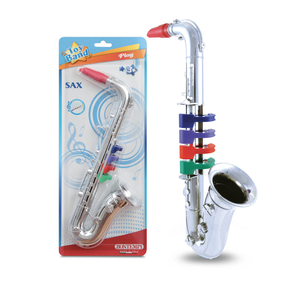 Speelgoed saxofoon met 4 toetsen