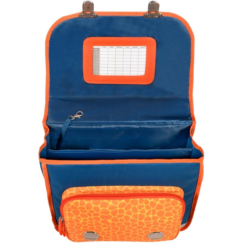 Quo Vadis - Cartable scolaire - Animascot - Multicolore - 36x30x14 cm - Toile (polyester) - 2 compartiment(s) - Avec bretelles et poignée