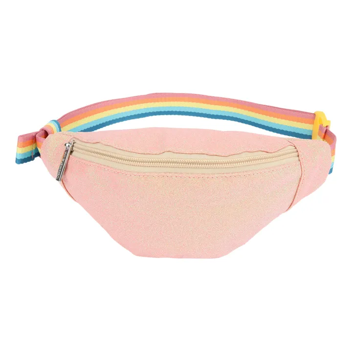 Caramel & Cie Sac Banane Paillette | Corail