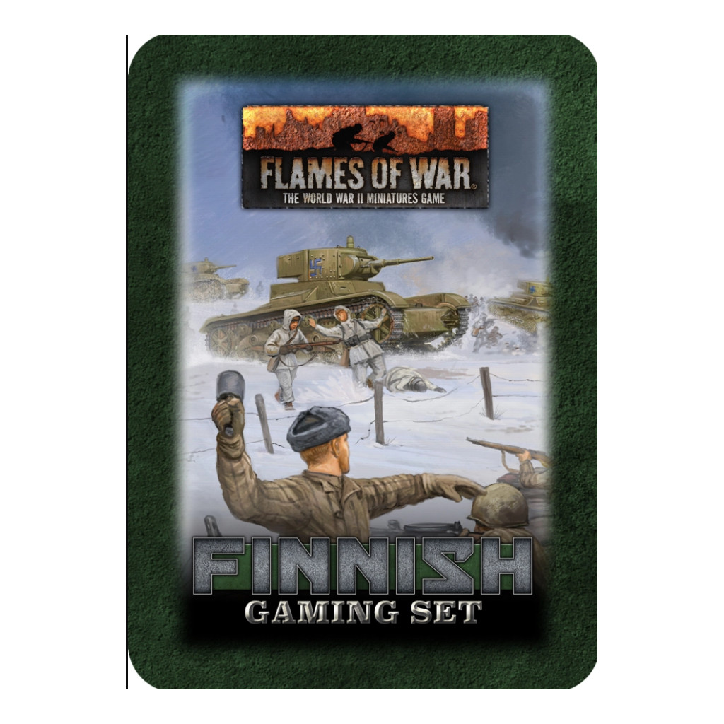 Flames of War - Finnish Tin Gaming Set