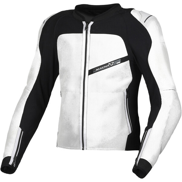 Macna - Gilet de protection Korus Blanc / Noir