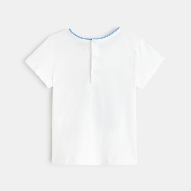 T-shirt tortues bleu bébé fille Bleu