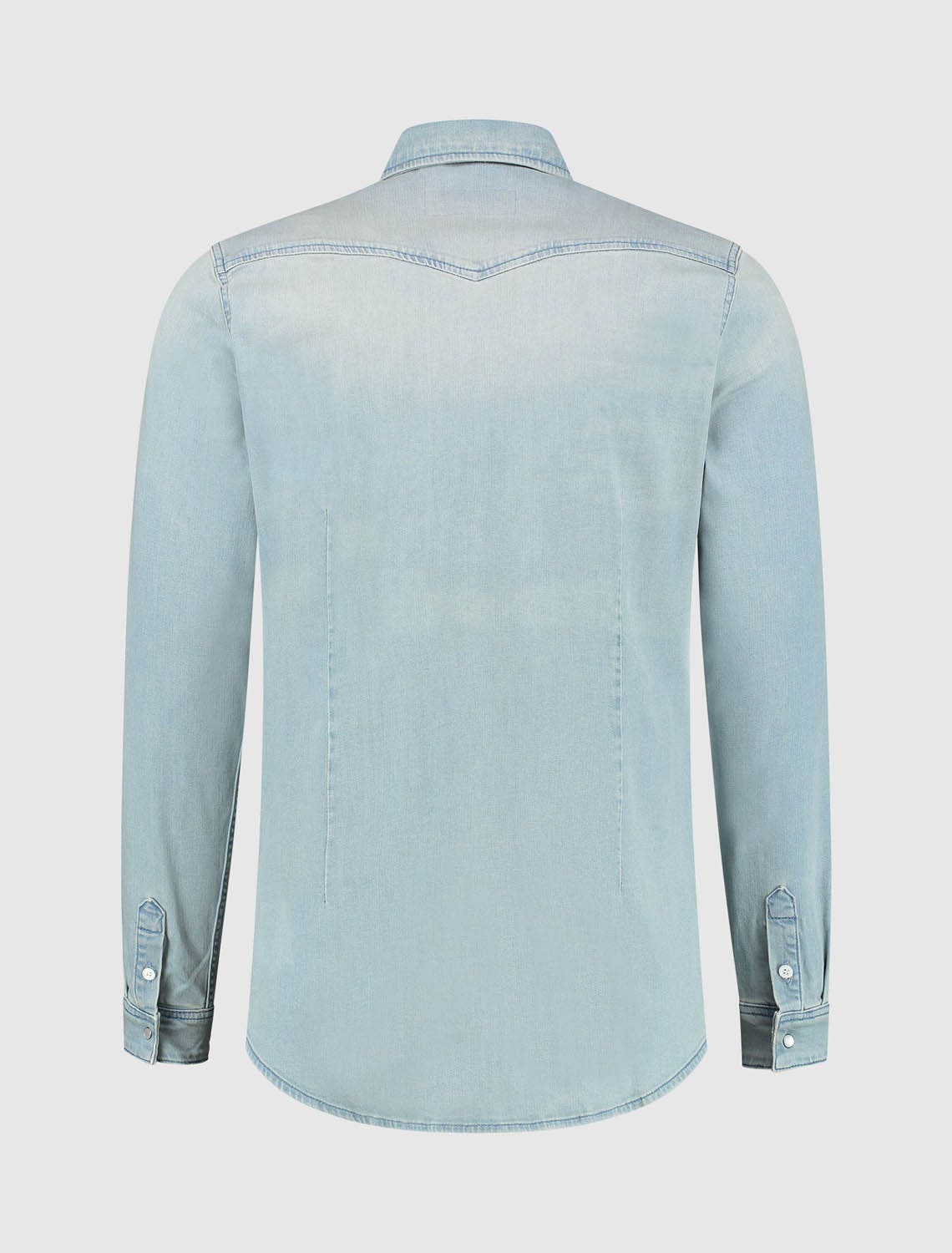Purewhite  Denim Button Up Shirt