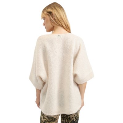 Gilet femme Boutonne Manches Courtes PLEASE
