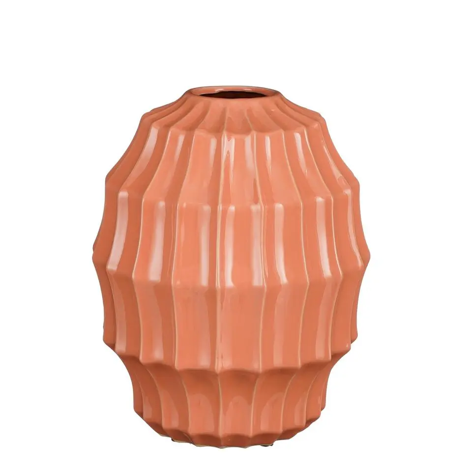 Mica Decorations Pippa Vaas - H33 x Ø27 cm - Keramiek - Roze