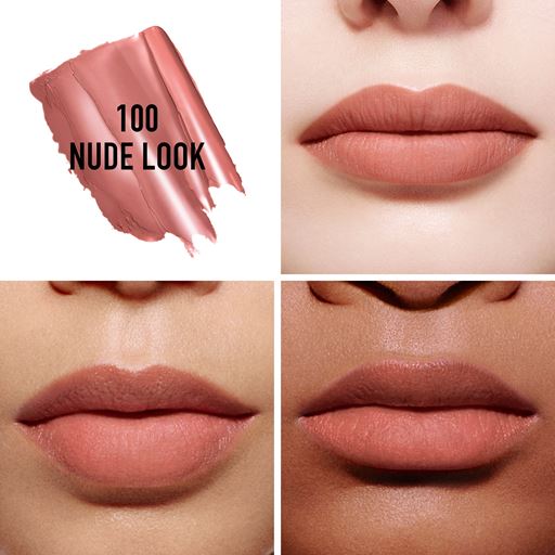 Dior Rouge Colored Lip Balm Refillable, 100 Nude Look Mat