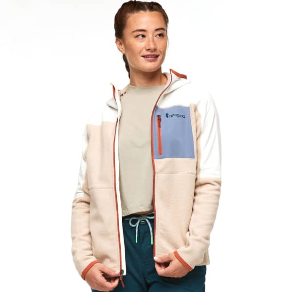 Veste polaire randonnée COTOPAXI ABRAZO FLEECE HOODED FULL-ZIP JKT BONE/OATMEAL