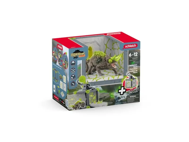 Schleich BattleCave stenkamæleon