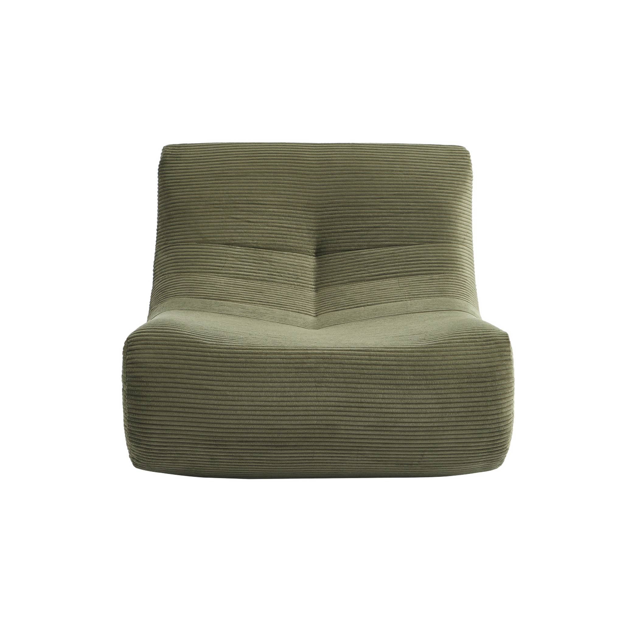 sweeek - Fauteuils corduroy Sokol 1 zitplaats