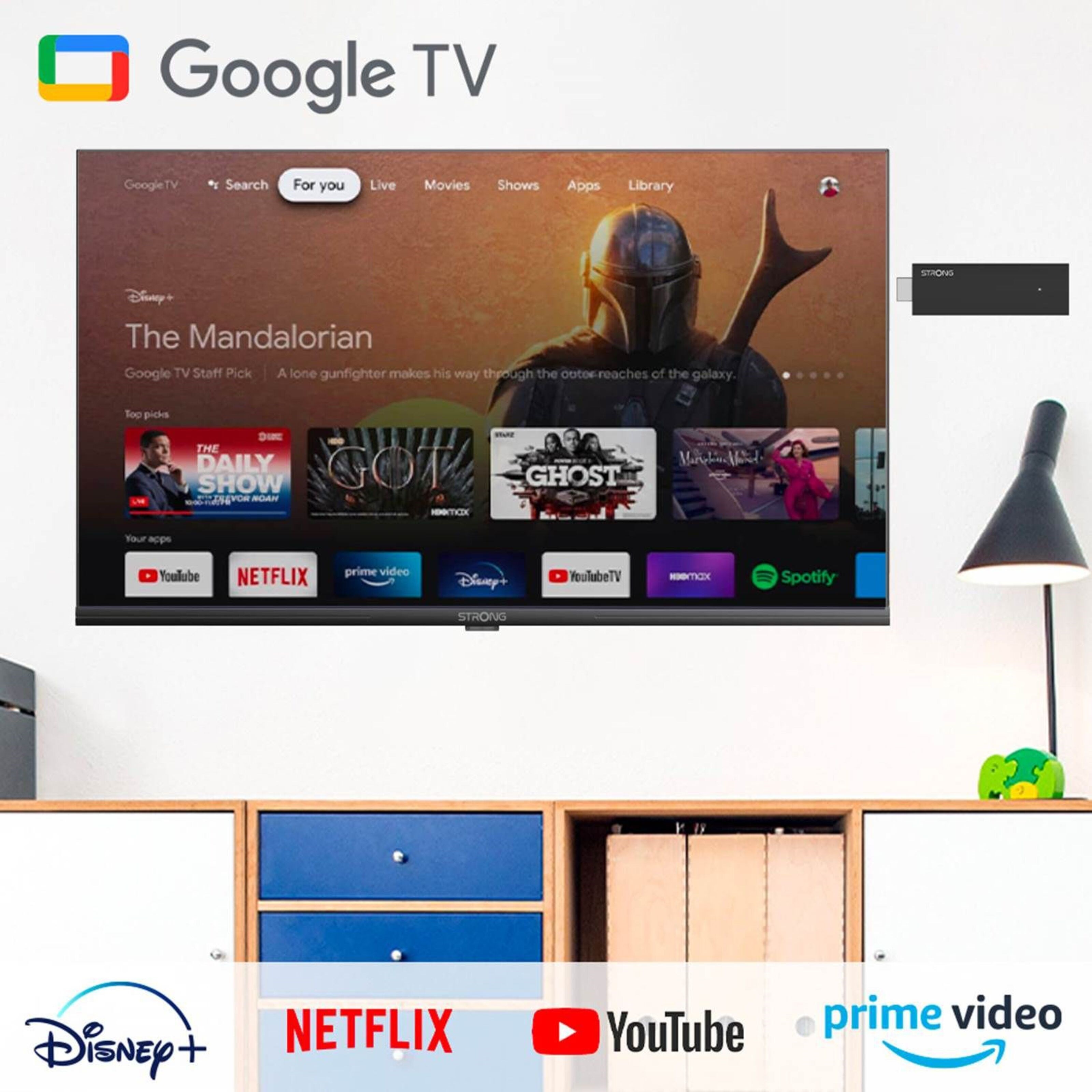 STRONG Google TV Stick 4K HDMI