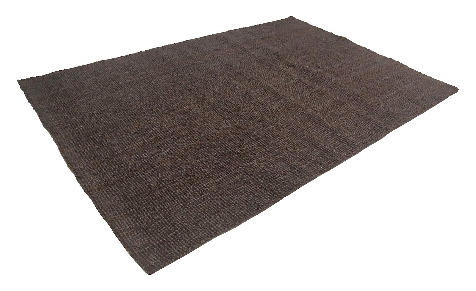 Khulna gulvteppe 200x290 Brunfarget jute vevet