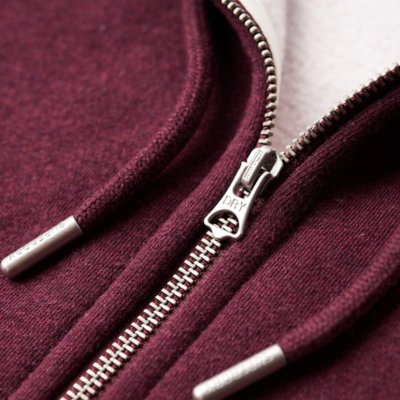 Sweatshirt zippé à capuche homme Essential Logo SUPERDRY