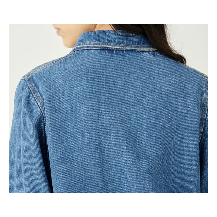 Sessùn Veste Leone Denim Souple | Bleu