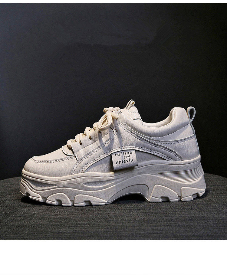 Sleeko - Platformsneakers van imitatieleer
