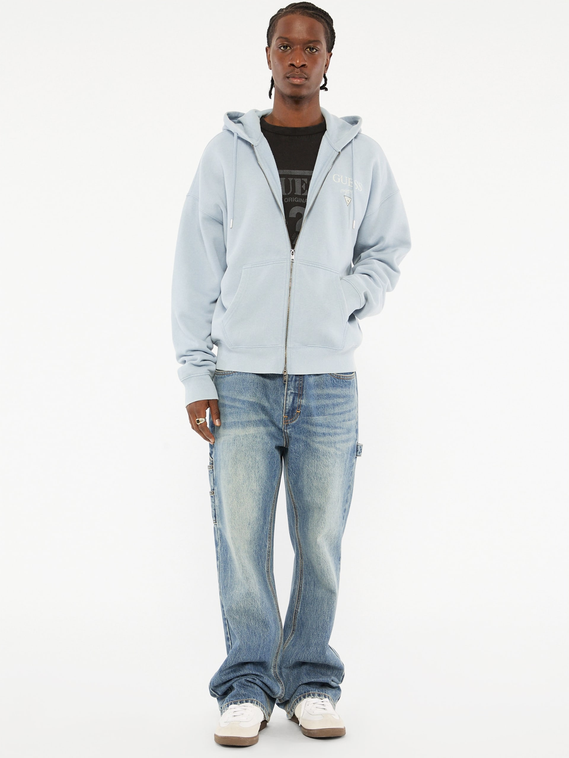 Calça jeans bootcut carpenter da GUESS Originals