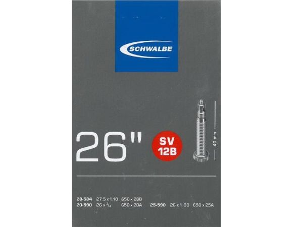 Schwalbe Cykelslange 650B, Racerventil (SV12B)