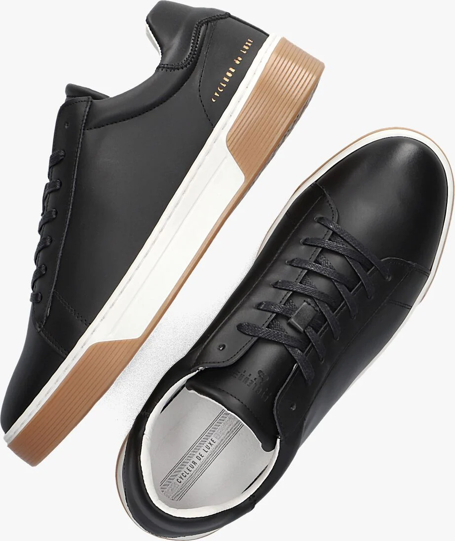 CYCLEUR DE LUXE zwarte cycleur de luxe lage sneakers jump h