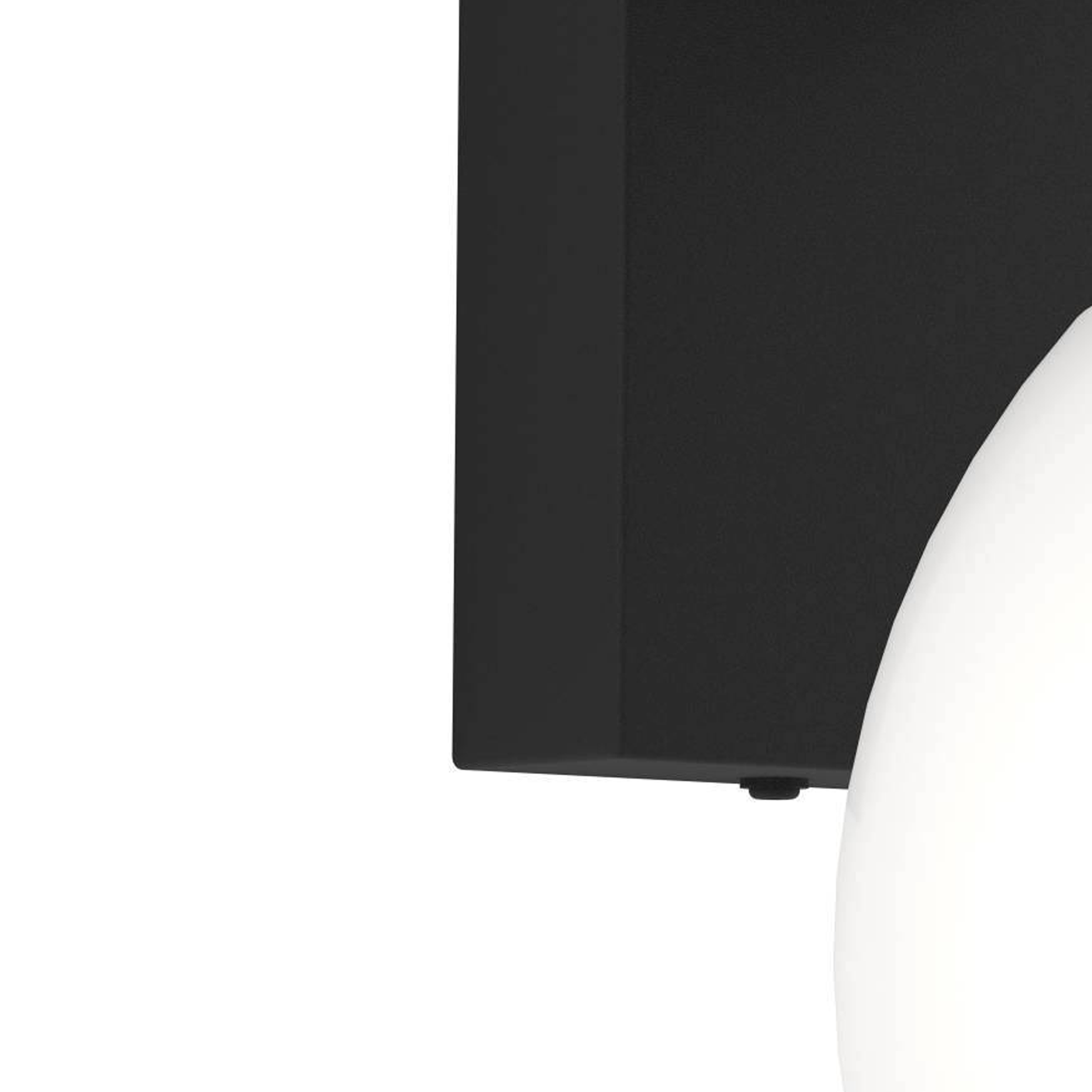 EGLO Bufalata Wandlamp - buitenverlichting - E27 - Zwart