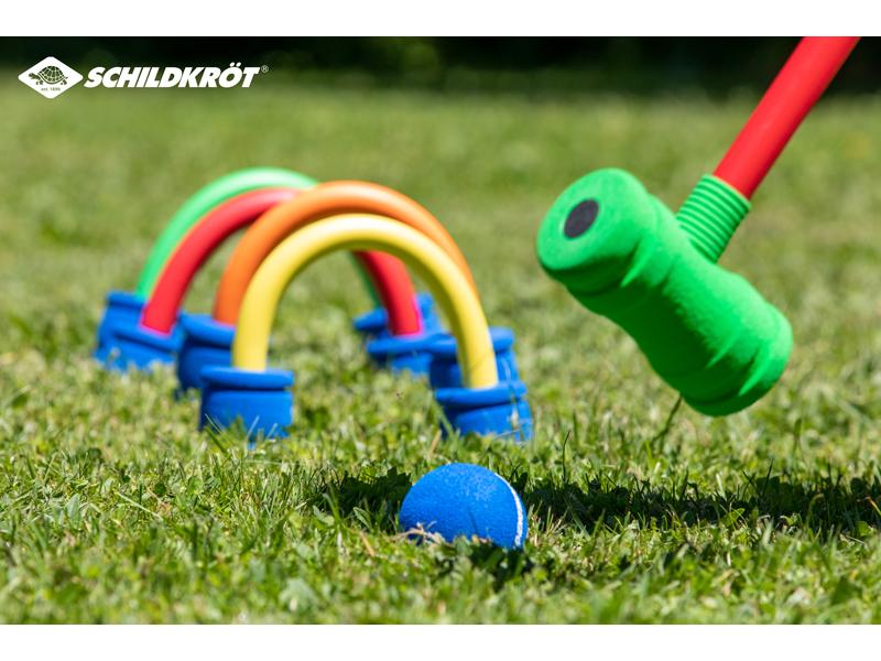 Schildkröt Funsports Ballspiel Soft Croquet Set Kro­cket-Set