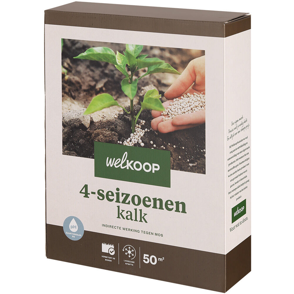 Welkoop - 4-Seizoenenkalk - 50 m2 - 4 Kilogram