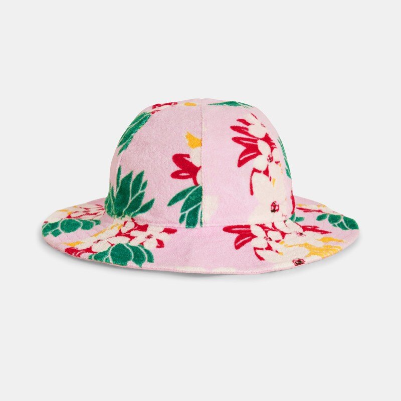Bob réversible bébé fille rose/imprimé fleurs exotiques Catimini Rose