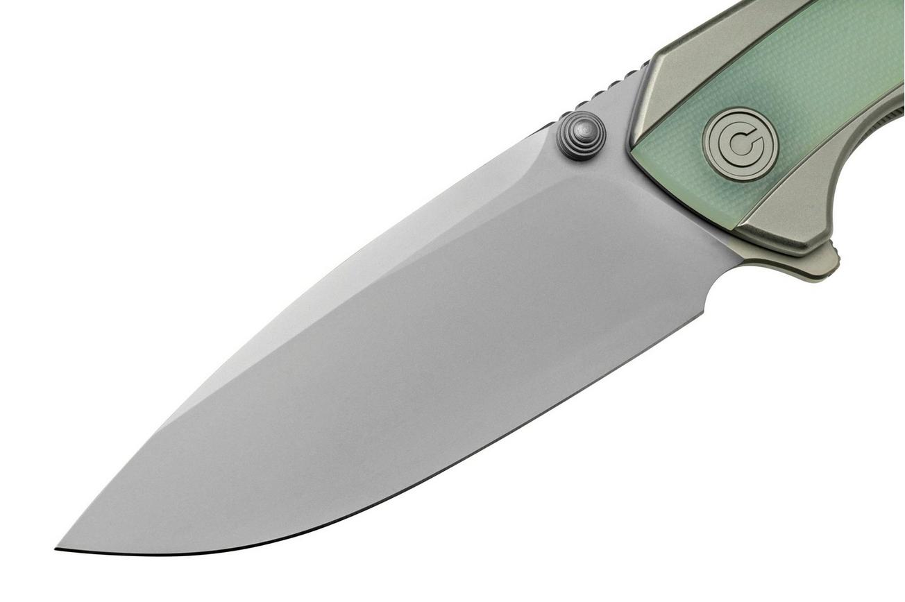 Civivi Teraxe C20036-2 Natural G10 Plain Steel, zakmes