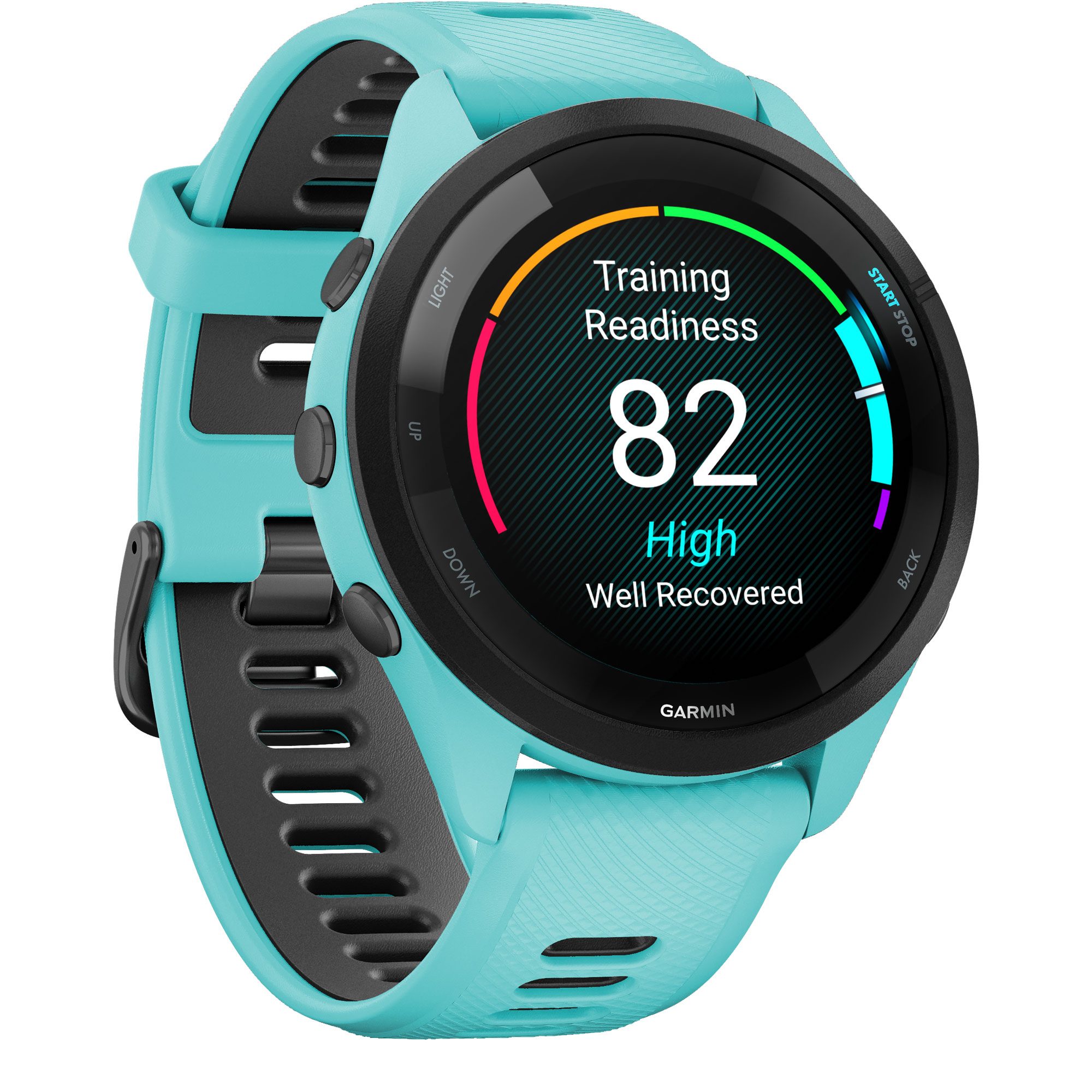 Garmin Forerunner® 265 Pulsuhr türkisblau
