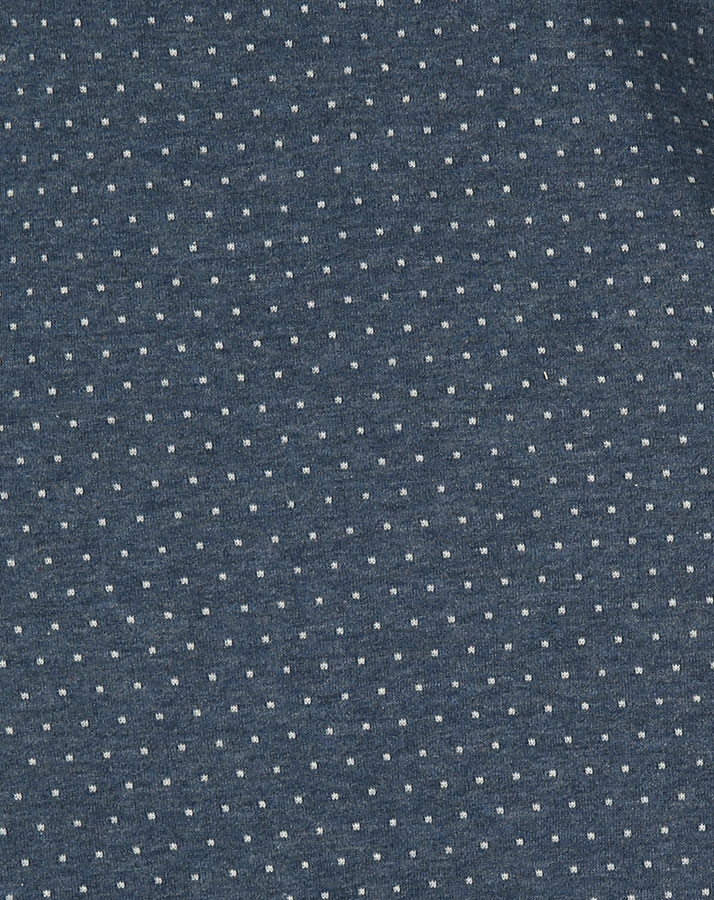 Schlafstrampler HASRET gepunktet in indigo melange