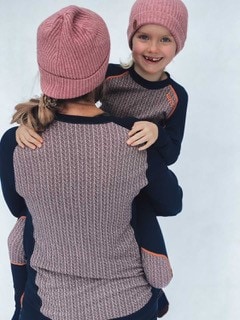 Tufte Bambull Switch Long Johns, Barn<br>Vreng plagget etter behov og opplev den doble komforten!