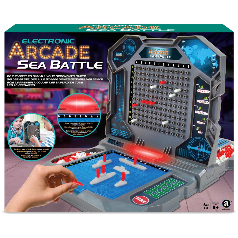 Elektronische Spielhalle Seeschlacht