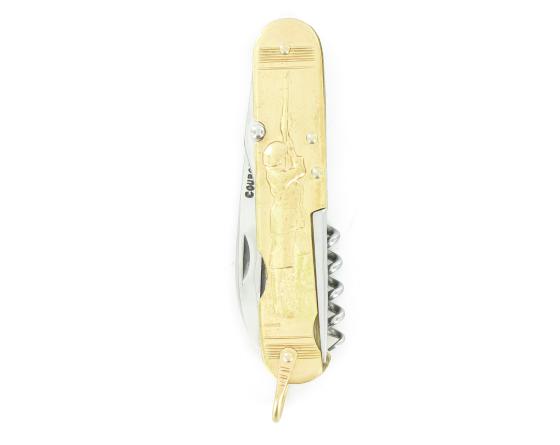 Musicien - Femme aux Sabots - 6 pièces - Inox Couteau de poche par Coursolle