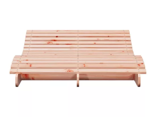 Chaise longue 205x110x31,5 cm bois massif de douglas