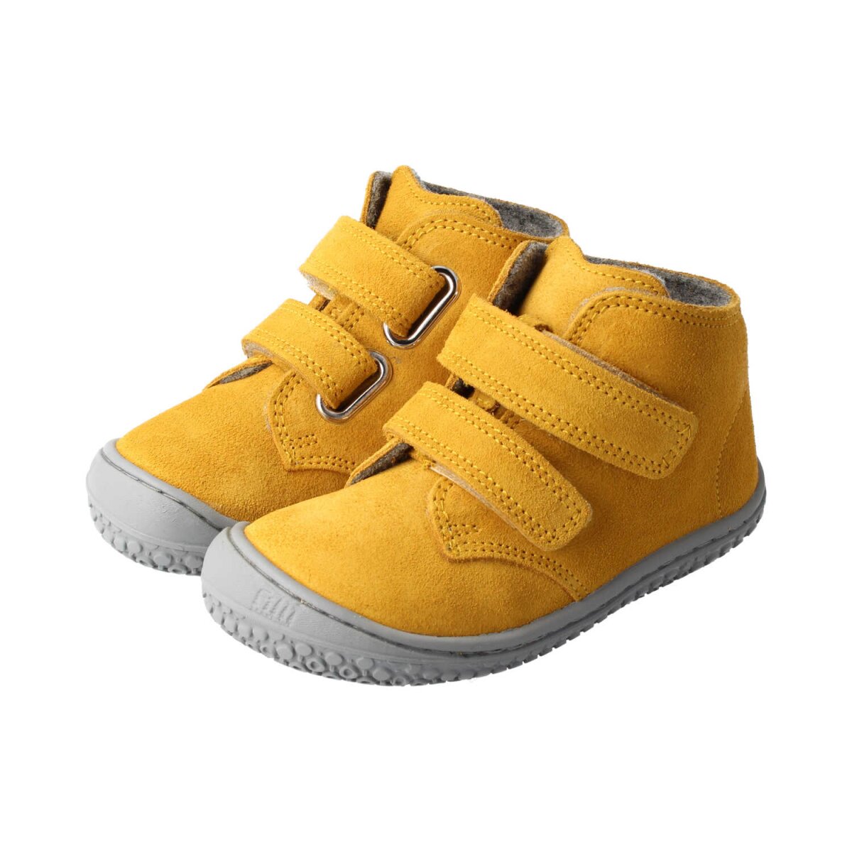 SL40013-F4 mustard SNAIL velours fleece velcro Weite/S